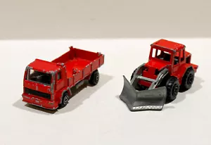 MAJORETTE LOT DE 2 FORD N°241 1/100 + TRACTO N°211 N°263 1/87 ANCIENNE MINIATURE - Imagen 1 de 7