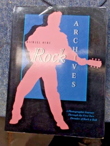 Michael Ochs' Rock Archive 1984 First Edition Softcover Signed + Tour Itinerary - Picture 1 of 16