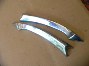 07 Hyosung GV650 Pair of Rear Chrome Bars - Picture 1 of 1