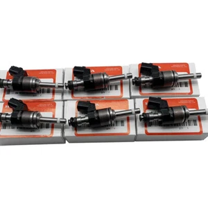 16010-RLV-315 OEM Genuine Honda 3.5L Pilot Odyssey Ridgeline Fuel Injectors 6pcs - Picture 1 of 7