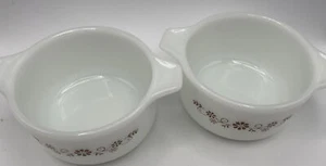 Casseruole singole vintage Dynaware Pyr-O-Rey set di 2 bicchieri da latte - Foto 1 di 8