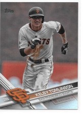 2017 Topps Series 2 Baseball Rainbow Foil Kelby Tomlinson Giants