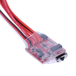 Controlador de velocidad cepillado RC ESC 20A con freno para tanque de barco de coche 1:16 1:18 1/24 - Imagen 1 de 7
