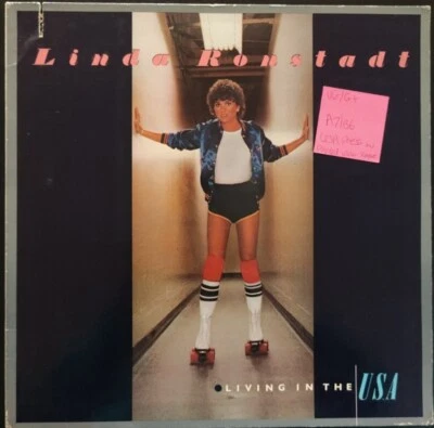 Linda Ronstadt Living In The USA Vinyl Record VG/G+ 6E155 1978 - Image 1 of 2