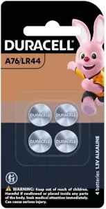 👍Duracell A76 / LR44 1.5V Batteries Original Sealed 4 Pack -Same Day Free Post - Picture 1 of 1