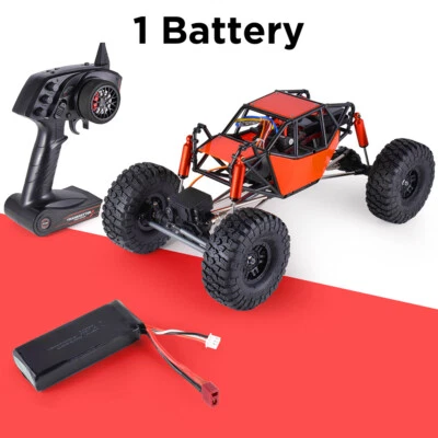 AUSTARHOBBY AX-8504 1/10 4WD 2.4G 35KM/H Rock Crawler RC Car w/ Tube Roller Cage - Image 1 of 4
