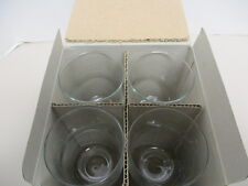 Dansk set of 4 Irish Coffee Glass Mugs, 8.5 OZ, Excellent Condition in Box