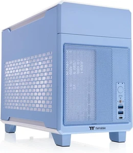 Thermaltake TR100 Mini Tower Super Compact Hydrangea Blue - Picture 1 of 2