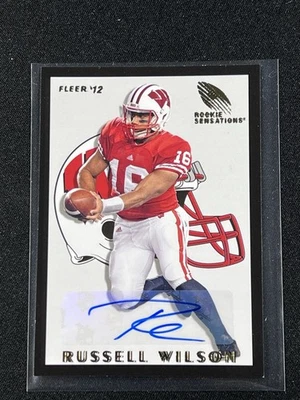 Fleer Retro 2012 - 1993 Fleer Rookie Sensations Russell Wilson #RS-23 autógrafos Foto 1 de 2