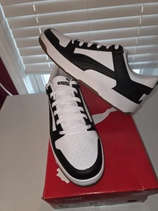 Talla 13 - PUMA Rebote LayUp SL Bajo Blanco Negro - Imagen 1 de 6