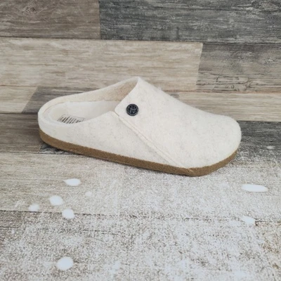 Birkenstock Zermatt Rivet Womens Clogs Sz 5 Narrow Shearling Wool Felt Slip On - Image 1 of 4