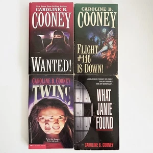 Caroline B. Cooney Lot (4) Vtg YA Horror Suspense Mystery Thriller Paperbacks  - Picture 1 of 4