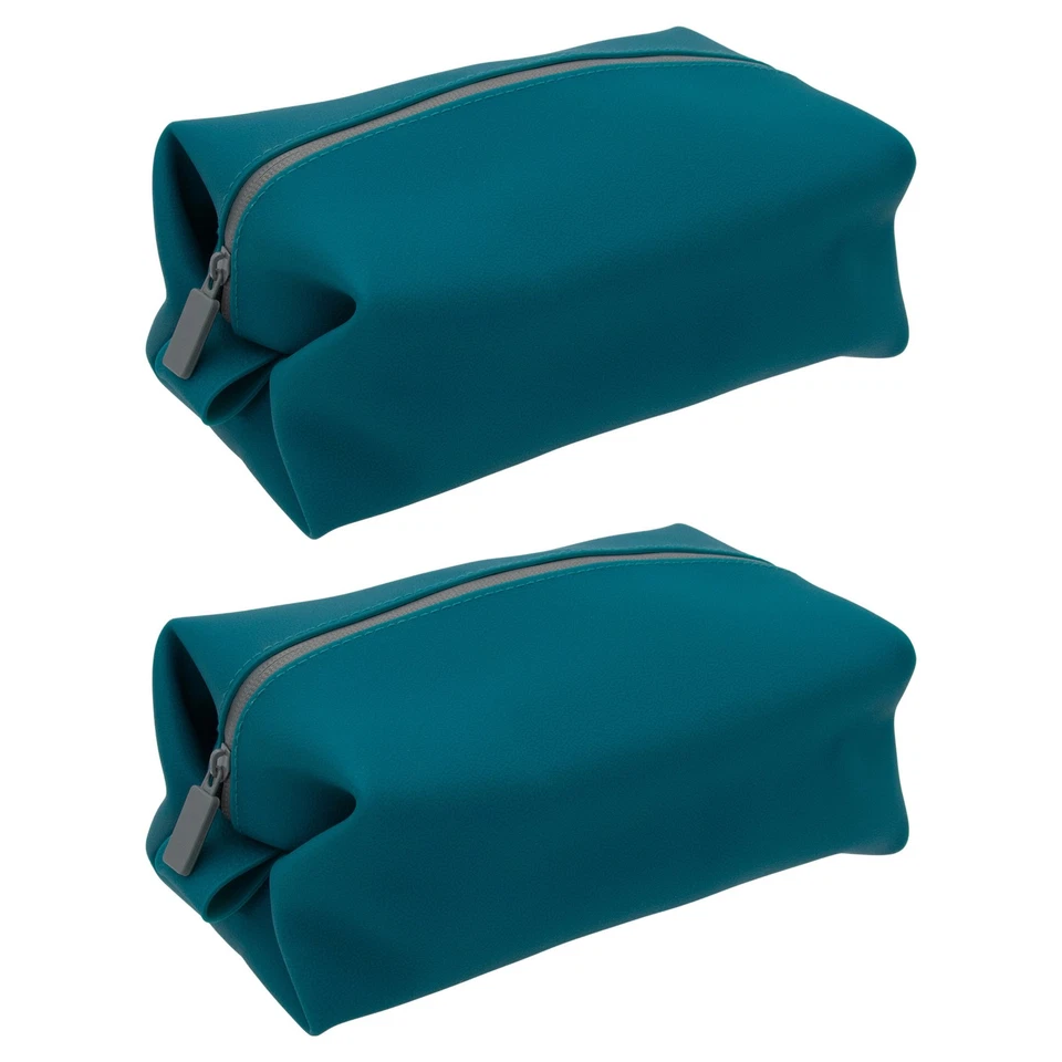 Bolsa de viaje para artículos de tocador American Tourister en azul hawaiano, paquete de 2 Foto 1 de 4