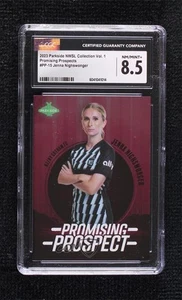 2023 Parkside NWSL Vol 1 Promising Prospect Jenna Nighswonger CGC 8.5 Rookie RC - Picture 1 of 3