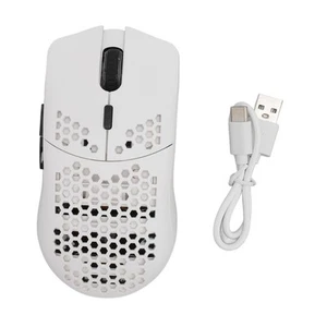 Lightweight RGB Gaming Mouse Ergonomic Design Rechargeable 2.4G Wireless Mou BEA - Picture 1 of 12