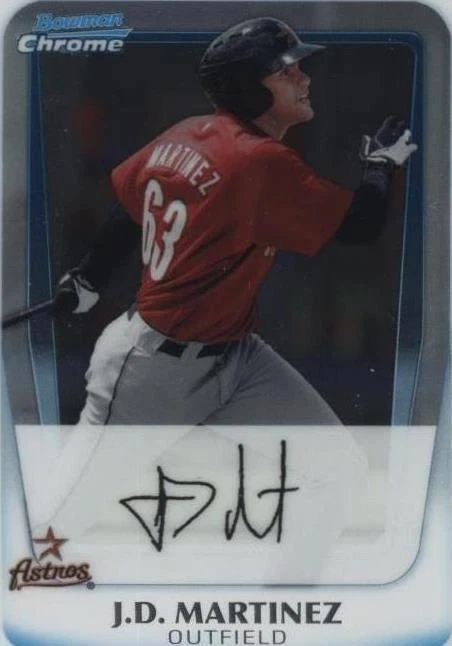 2011 Bowman - J.D. Martinez #BCP92