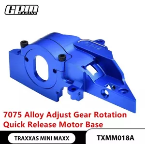 GPM 7075 Alu Adjust Gear Rotation Quick Release Motor Base For TRAXXAS Mini Maxx - Picture 1 of 9