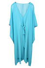 L'agent By Agent Provocateur Womens Cover Up Holy Sheer Turquoise Blue Size S