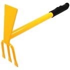 43cm Garden Hoe &amp; fork Garden Digging tool with Steel Handle heavy duty ct4942