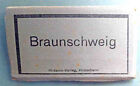 Braunscheig Mappe mit 12 Kleinfotos Karton Leporello Hildesia 8,5x4,5cm