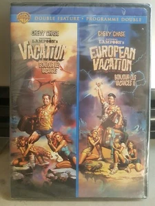 Double Feature CHEVY CHASE National Lampoon's Vacation & European Vacation - NEW - Picture 1 of 2