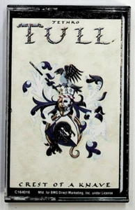 1987 Jethro Tull Crest Of A Knave Cassette Tape - Picture 1 of 3