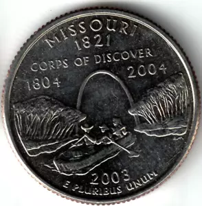 USA - 2003P - Washington ¼ $ - Missouri - Crisp - #18399 - Picture 1 of 2