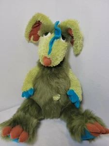 Trilby 18 Zoll grünes Monster Galoompagalot Plüschtier Manhattan SELTEN! - Bild 1 von 12