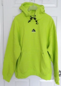 NWT Authentic NIKE ACG THERMA FIT Volt Green Men's Hoodie Size L - Picture 1 of 10