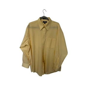 Croft & Barrow Wrinkle-Resistant Broadcloth Dress Shirt Business Casual XL - Picture 1 of 11