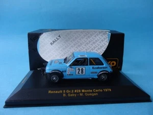 RENAULT 5 Gr.2 R5 #28 - BRUNO SABY - RALLY MONTE CARLO 1979 - IXO RAC025 - 1/43 - Imagen 1 de 6