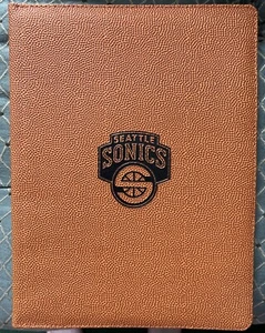 Vintage Seattle Sonics Binder-Folder Ex Cond - Picture 1 of 4