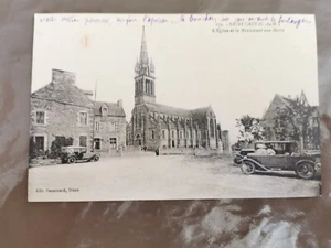 CPA - 22 - SAINT CAST - L'Eglise et le monument aux morts - Imagen 1 de 2