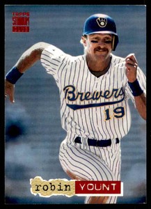1994 Stadium Club Robin Yount Milwaukee Brewers #1