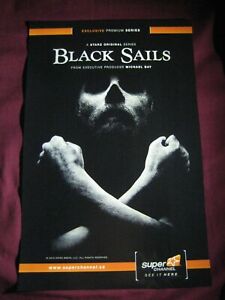 Black Sails Promo Poster Fan Expo Comic Con 2014 Super Channel