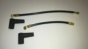 MERCURY MARINER OUTBOARD ENGINE HT LEADS AND CAPS 5 1/2" and 8 1/2" - Picture 1 of 4