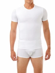 CAMISA COMPRESIÓN ALGODÓN CUELLO REDONDO CORRECTOR | PACK VENTA | HECHO EN EE. UU. - Imagen 1 de 2