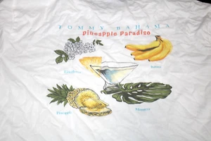 Camiseta Tommy Bahama ST226232 Pineapple Paradiso Nueva con Etiquetas Blanca Nueva con Etiquetas Talla Grande - Imagen 1 de 4