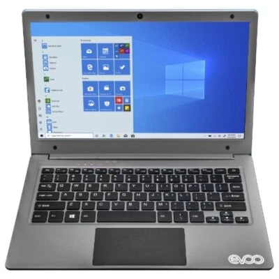 EVOO Notebook 11.6" Laptop, Intel Celeron N4000, 4GB RAM, 64GB HD - Image 1 of 4