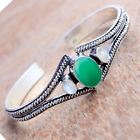 Green Onyx, Rainbow Moonstone Gemstone Bracelet 925 Sterling Silver Cuff Jewelry
