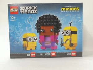 Lego ®Brick Headz 40421-Belle Bottom, Bob et Kevin -N°107-108-109 -neuf scellé - Imagen 1 de 6