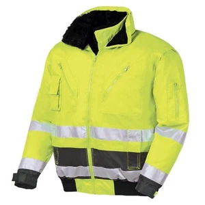 Warnschutzjacke Vancouver gelb für Winter S-5XL Sicherheitsjacke Arbeitsjacke - Bild 1 von 1