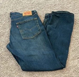 Levi’s Blue Jeans Straight Leg 513 Größe - 36x32 - Bild 1 von 12