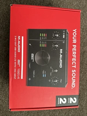 M-AUDIO AIR 192|4 2-In 2-Out  24-bit/192kHz USB Audio Interface w/ Ableton Live - Image 1 of 4