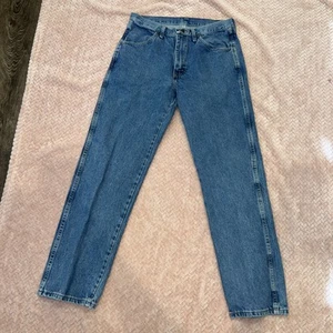 Rustler Jeans 33 x 32 (32x31 Measured) Men’s Blue Denim - Picture 1 of 9
