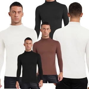 Magliette uomo allenamento top pigiama camicia allenamento magliette corsa inverno escursionismo - Foto 1 di 31