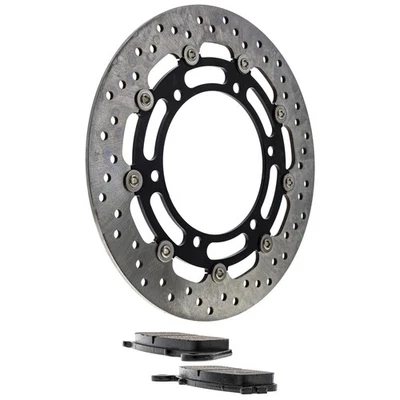 Kit Pastillas Rotor Freno Honda 06455-KYJ-901 Front Shadow Ace 1100 Semi Metálico Foto 1 de 4