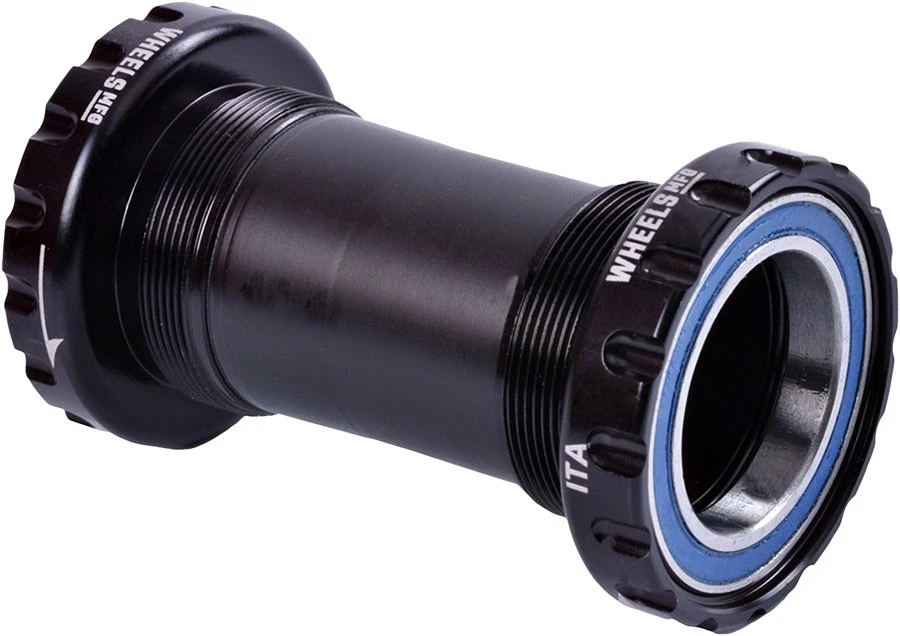 Soporte inferior italiano de fabricación de ruedas - husillo de 30 mm, ABEC 3, negro Foto 1 de 1