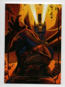 2024 Marvel Masterpieces Nahuel Grego #11 Gladiator Gold Signature Series - Bild 1 von 2