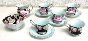 Paragon, Fine Bone China, Teeservice (nicht komplett), beschädigt, Kohlrose - Bild 1 von 7